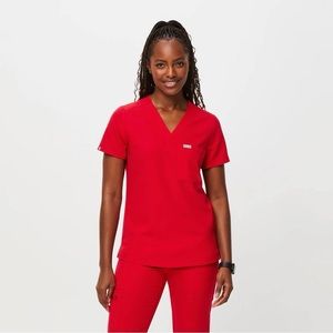 FIGS Winning Red Scrub Set PO #1649